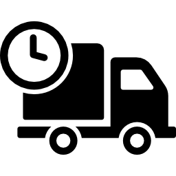 delivery-truck-with-circular-clock